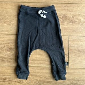 Wooly doodle navy harem joggers